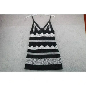 Women's Victoria's Secret-"Sexy Little Things..."-Babydoll-Large-Black & Lace
